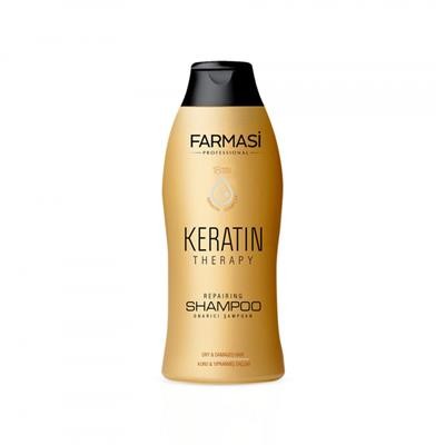 Восстанавливающий шампунь для укрепления волос Keratin therapy - изображение 1