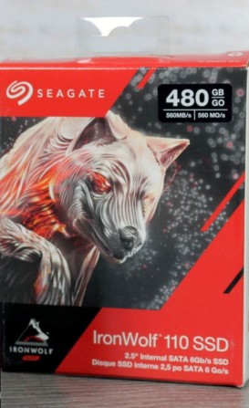 Современный Ссд-диск 480GB Seagate IronWolf 110 2.5" SATAIII 3D TLC - изображение 1