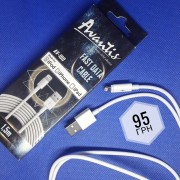 USB кабель USB кабель Avantis Fast AV-100 1.5m Lightning