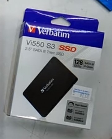 Новый SSD-диск 128GB Verbatim SSD Vi550 S3 - изображение 1