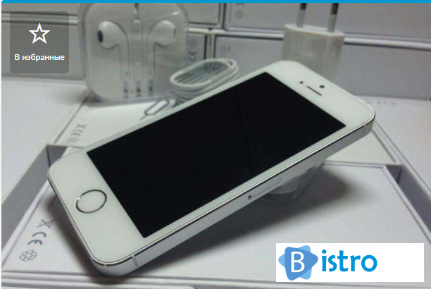 Оригинальный iPhone 5S 16GB Silver Neverlock, гарантия от магазина - изображение 1