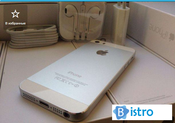 В наличии iPhone 5S 16GB Silver Neverlock, из США(оригинал) + гарантия - изображение 1