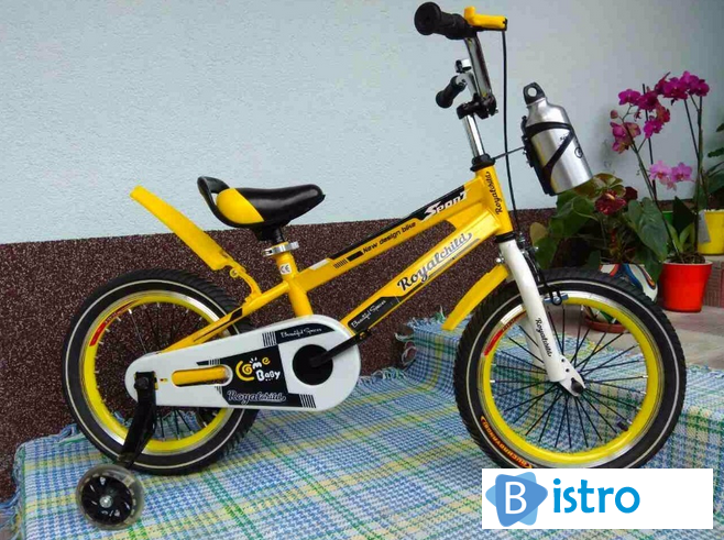 Детский велосипед 16 дюймов+подарок насос. - изображение 1