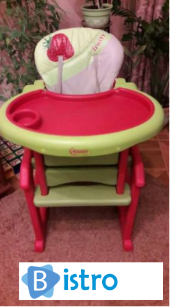 Дитячий стілець для годування 4 baby - изображение 1