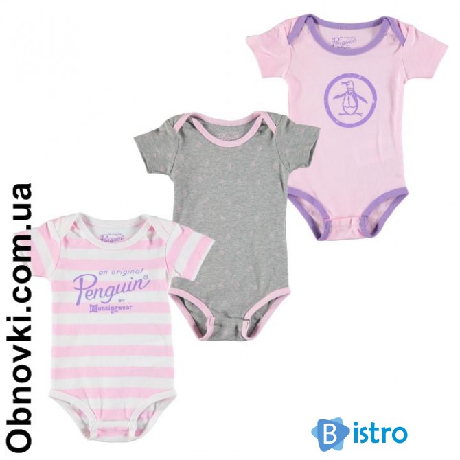 Для девочек PENGUIN 112 THREE PIECE SET BABY - изображение 1