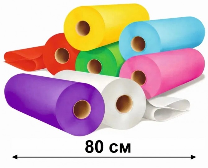Одноразовые простыни (Спанбонд, флизелин). 0.8 и 0.6м на 100 метров - изображение 1