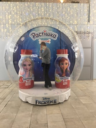 Надувные снежные шары Inflatable Snow Globe - изображение 1