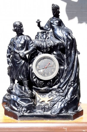 Продам - Часы каминные "Хозяйка медной горы и Данила-мастер". - изображение 1