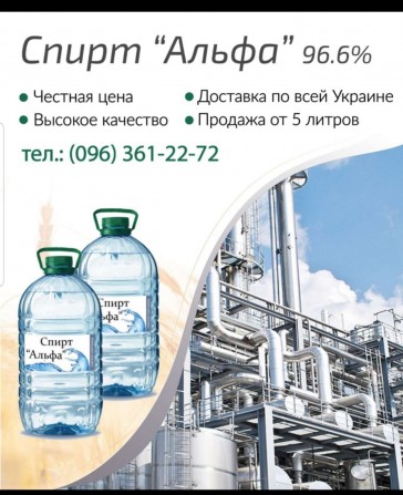 Спирт пищевой Альфа 96% - изображение 1