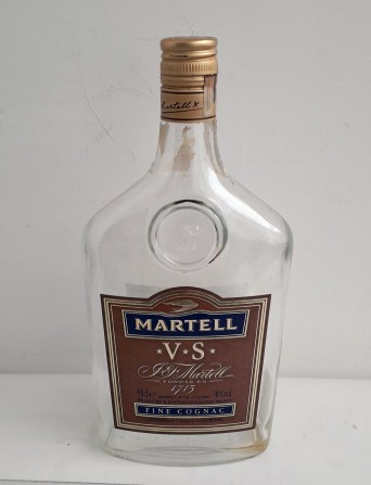 Бутылка от коньяка "Martell". 0.5л. Франция. - изображение 1