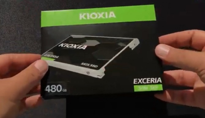 Накопитель ноутбука SSD 480GB Toshiba Kioxia Exceria Sata-3 TLC - изображение 1