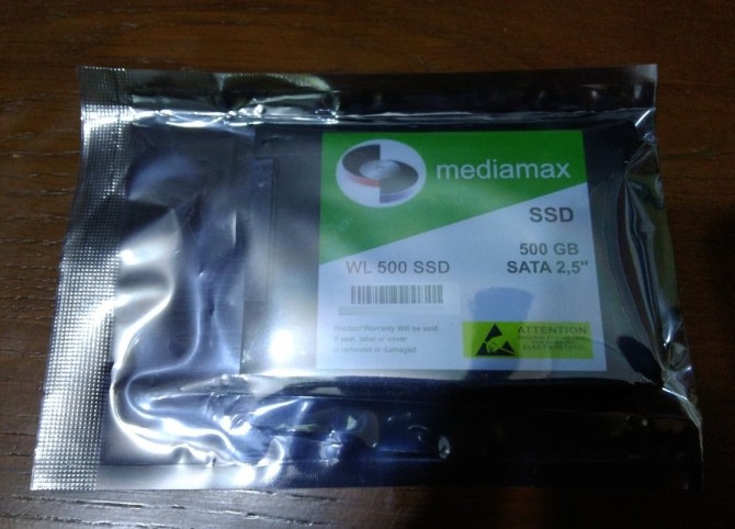 SSD для ноута 500GB Mediamax 2.5" Sata-3 TLC - изображение 1