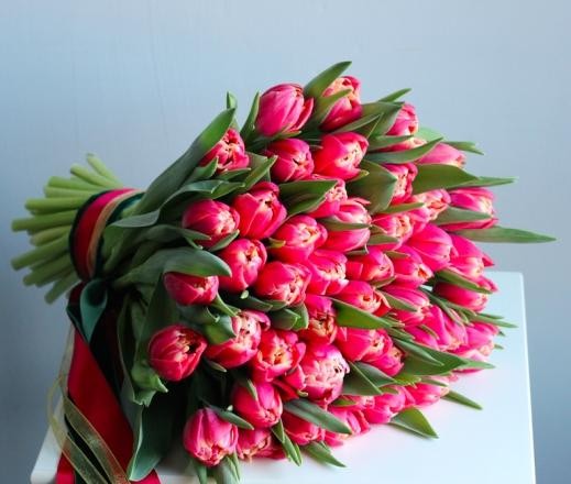 Тюльпаны к 8 марту. Приятные цены - изображение 1