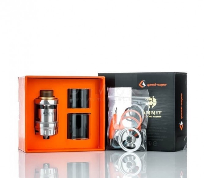 Атомайзер от Geekvape Ammit Dual Coil RTA 3 или 6 ml 25 mm Original - изображение 1