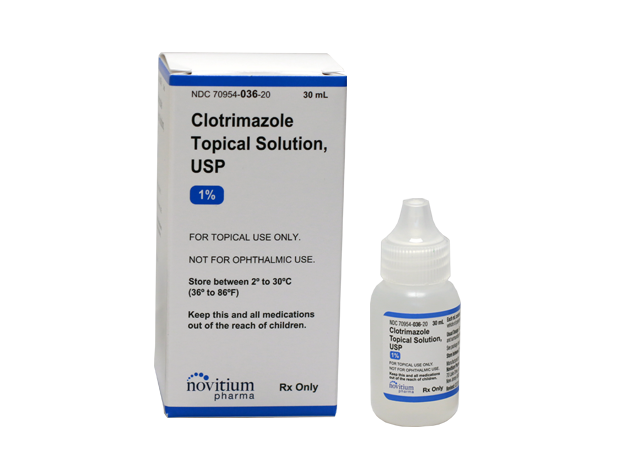 Раствор Clotrimazole Topical Solution USP 1% 30 ml - изображение 1