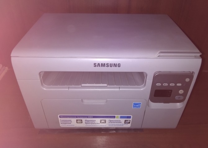 Исправный домашний лазерный МФУ Samsung 3400 - изображение 1