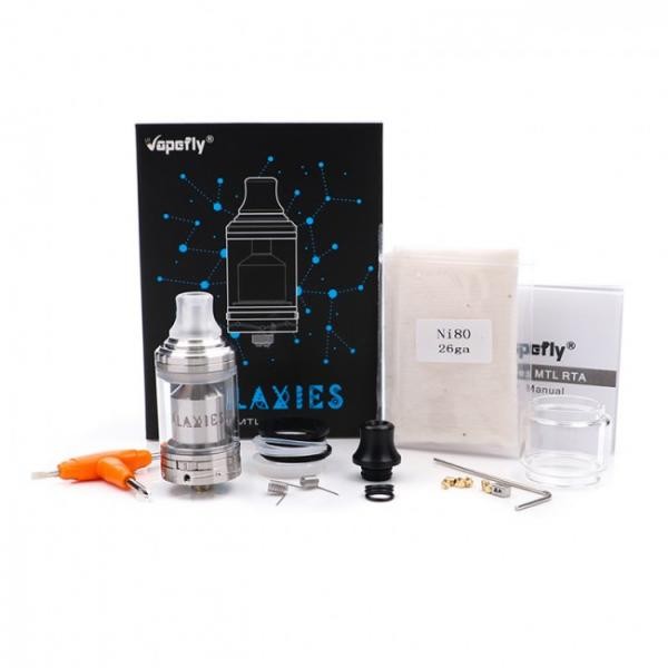 Атомайзер от Vapefly Galaxies MTL RTA 3 или 5 ml 22 mm Original Versio - изображение 1