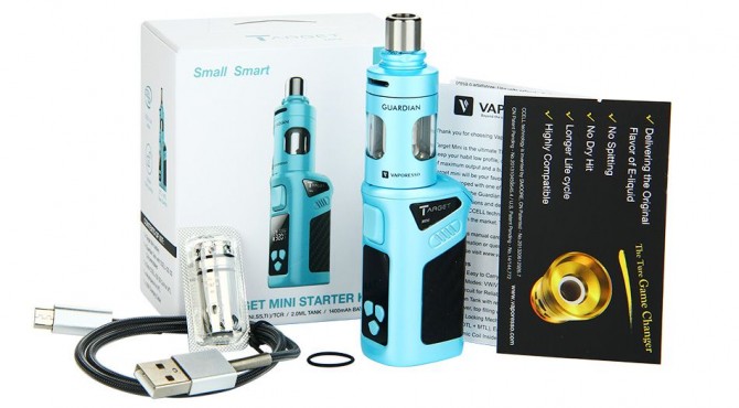 Стартовый набор Vaporesso Target Mini Starter Kit 40W 2ml 1400mA Origi - изображение 1