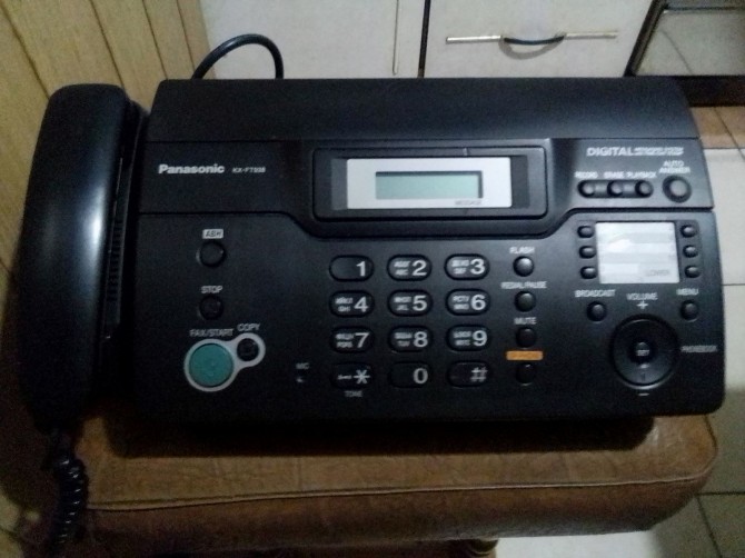 Телефон-факс Panasonic KX-FT938 - изображение 1