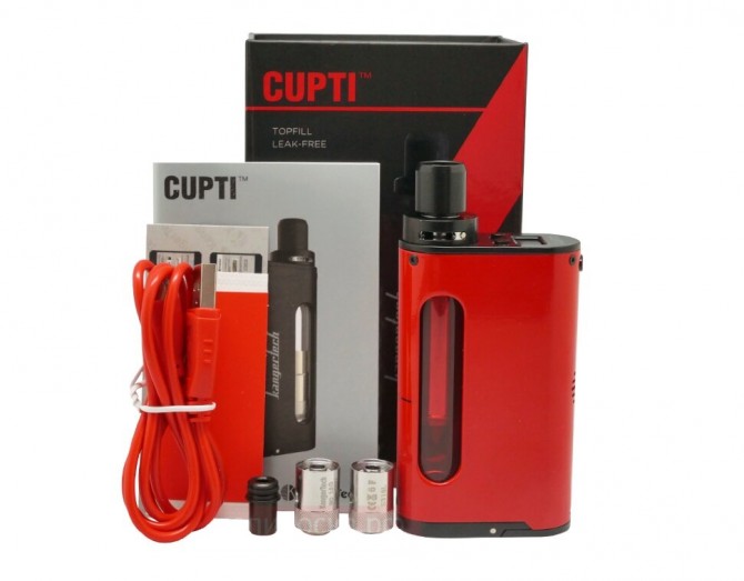 Стартовый набор от Kangertech Cupti Starter Kit 75W 5 ml Original - изображение 1