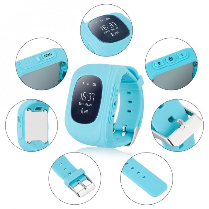 Детские умные часы Smart Watch GPS трекер Q50/G36, трекер - изображение 1