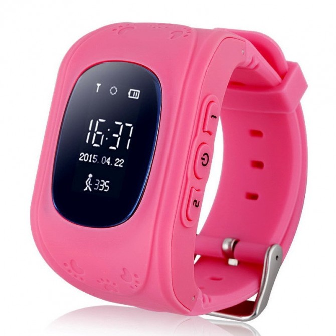 Детские умные часы Smart Watch GPS трекер Q50/G36 Pink, Ассортимент - изображение 1