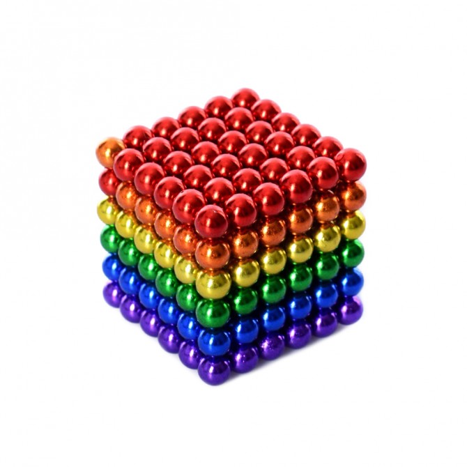 Головоломка Нео Куб магнитный MAG 001. 216 шарик - изображение 1