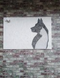 Декор панель stringartstudio-dog&cat світильник