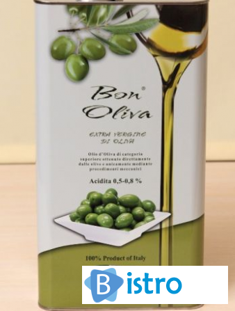 Оливковое масло (оливкова олія) ИТАЛИЯ extra vergine ж/б 5л - изображение 1