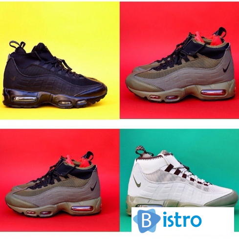 Кросовки Nike Air Max 95 Sneakerboot Beige - изображение 1