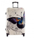 Дорожный чемодан сумка Madisson (Бабочка). Большой 87+15 литров!