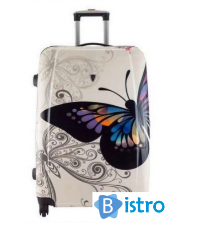 Дорожный чемодан сумка Madisson (Бабочка). Большой 87+15 литров! - изображение 1