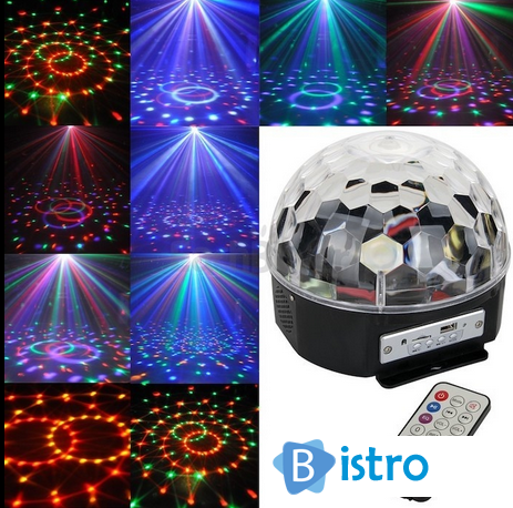 Светодиодный диско-шар LED Magic Ball 6 MP3 Блютуз - изображение 1