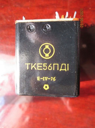 Реле электромагнитные ТКЕ56ПД1, коммутационные, новые в заводских упа - изображение 1