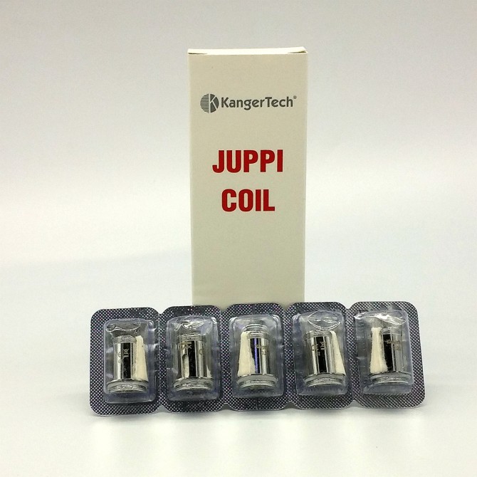 Сменный испаритель Kangertech Juppi Coil Original в пачке 5шт на 0.2Ом - изображение 1