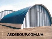 Строительство бескаркасных арочных сооружений