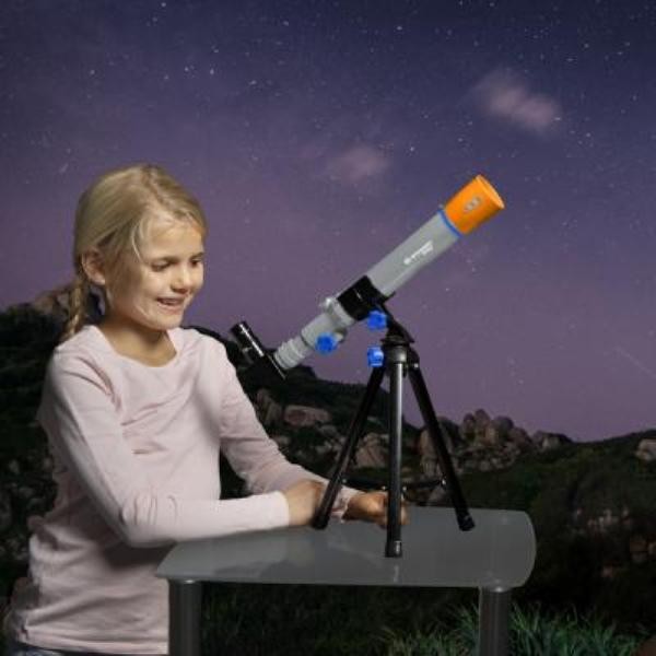 Bresser Junior 40/400 AZ телескоп, оптические приборы, подарки игрушки - изображение 1