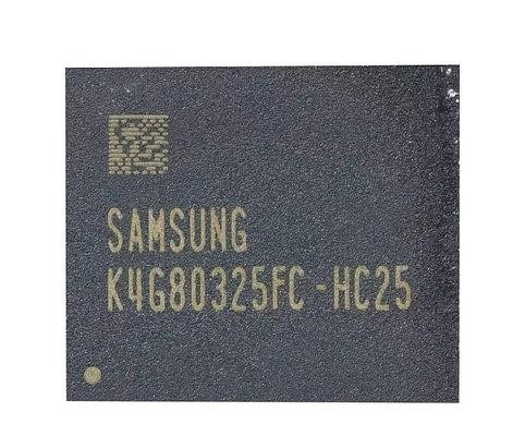 Видеопамять SAMSUNG K4G80325FC-HC25 (K4G80325FB-HC25) - изображение 1