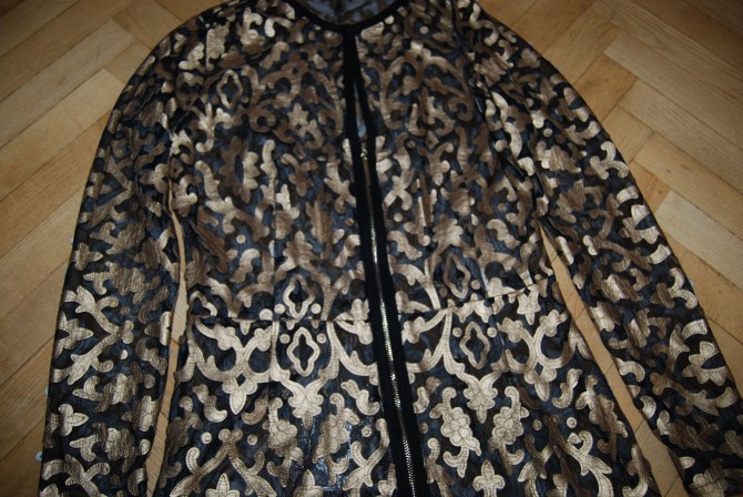 Вечернее нарядное ажурное платье, накидка - изображение 1