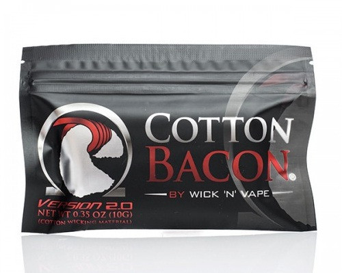 Органический хлопок вата Cotton Bacon by Wick 'N' Vape Version 2.0 - изображение 1