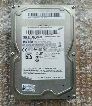 Жесткий диск Samsung 640GB 3.5 - изображение 1