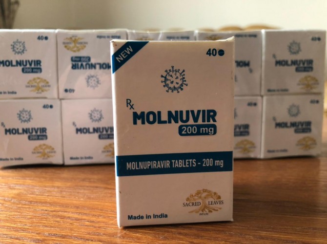 Молнупиравир 200 мг таблетки от COVID, Molnuvir 200 mg 40 табл - изображение 1