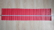 Карбоновая пленка красная 122х29.5 см авто наклейки