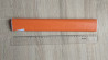 Карбоновая пленка авто наклейки оранжевая 125х29.5 см