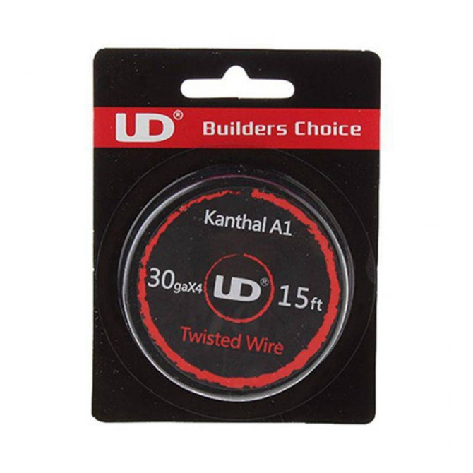 Проволока кантал под койлы UD Twisted Wire Kanthal A1 30ga×4 15ft Orig - изображение 1