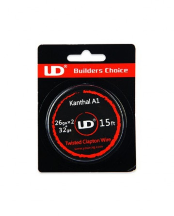 Проволока под койлы UD Kanthal A1 Twisted Clapton 26ga×2+32ga Original - изображение 1