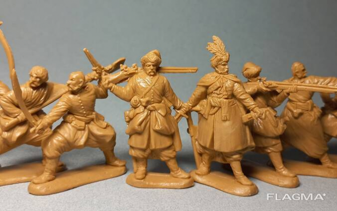 Набор солдатиков "Украинские казаки" фигурки, солдатики, игрушки - изображение 1