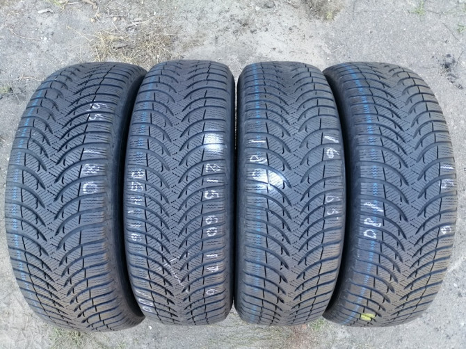 Michelin Alpin A4 215/60R17 96H шини бу зима 4 штуки - изображение 1