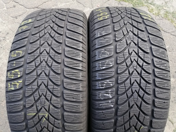 Dunlop SP Winter Sport 4D 225/50R17 98H шини бу зима 2 штуки - изображение 1