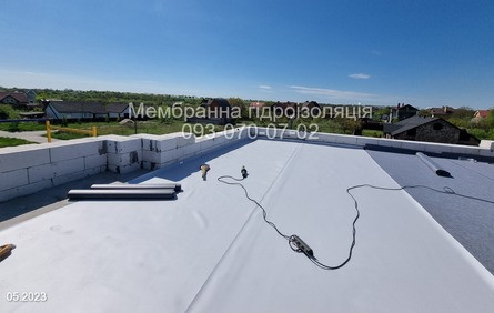 Ремонт мембранного даху. Частковий ремонт мембранного даху - изображение 1